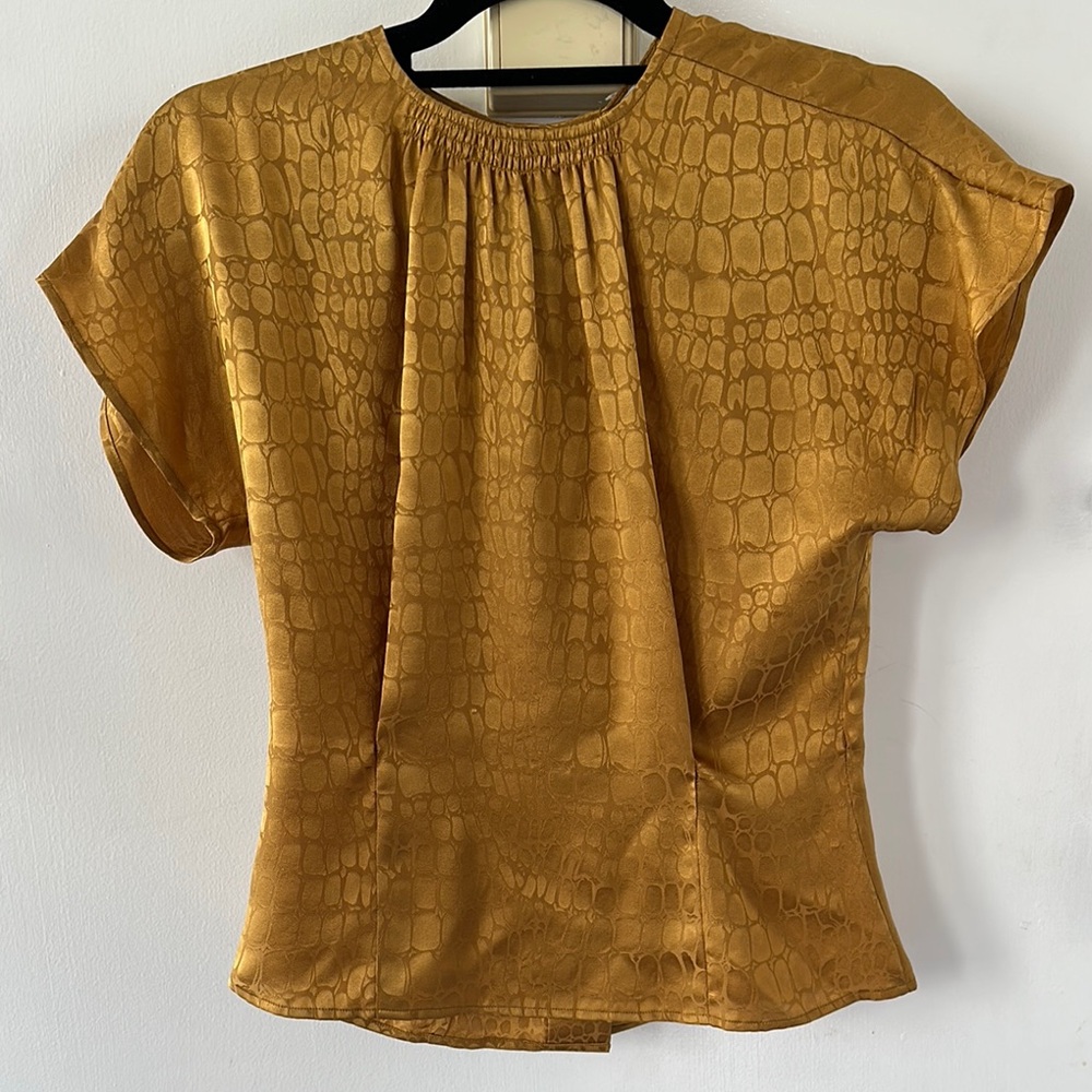 Anine Bing 100% silk top